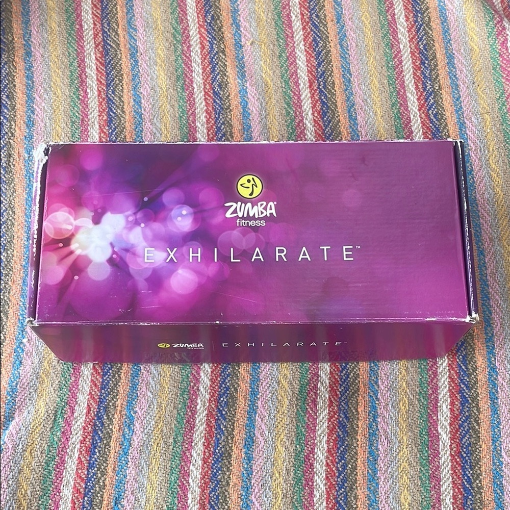 Zumba Fitness Exhilarate DVD Set with toning sticks